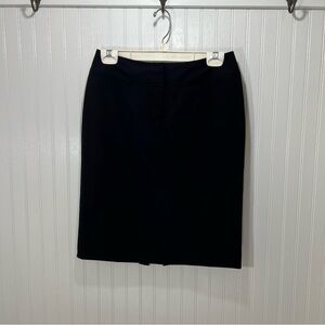NWT Worthington Black Pencil Skirt Knee-Length 6P